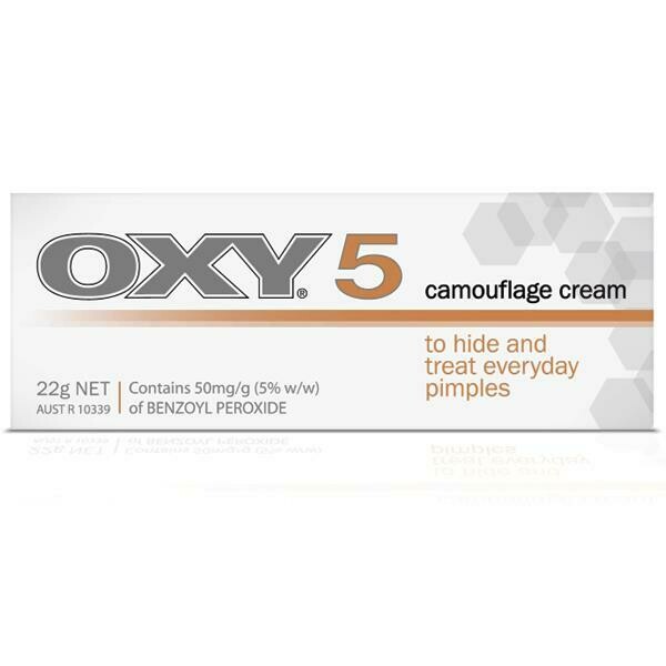 2 × Oxy 5 Acne Blemish Control Cream Camouflage Cream - OzHealthExperts