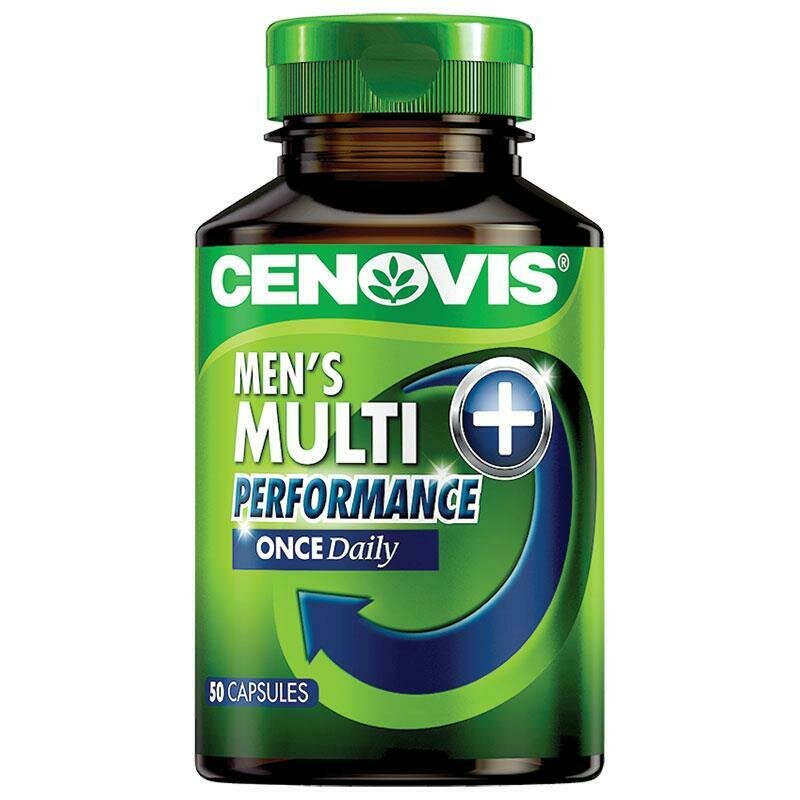 Cenovis Once Daily Premium + Mens Performance 50 Capsules ozhealthexperts