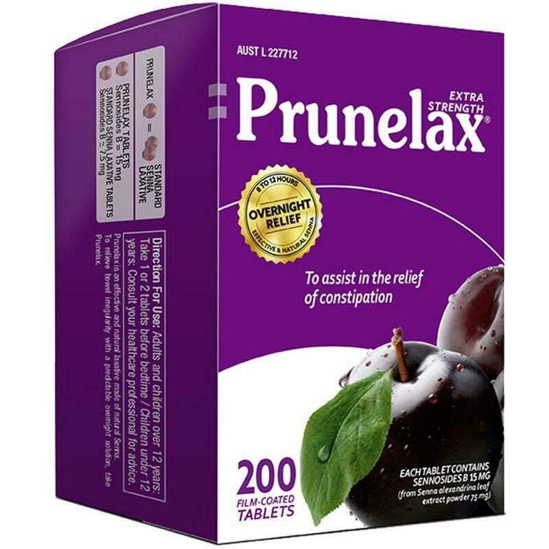 Prunelax 200  natural laxative Tablets OzHealthExperts