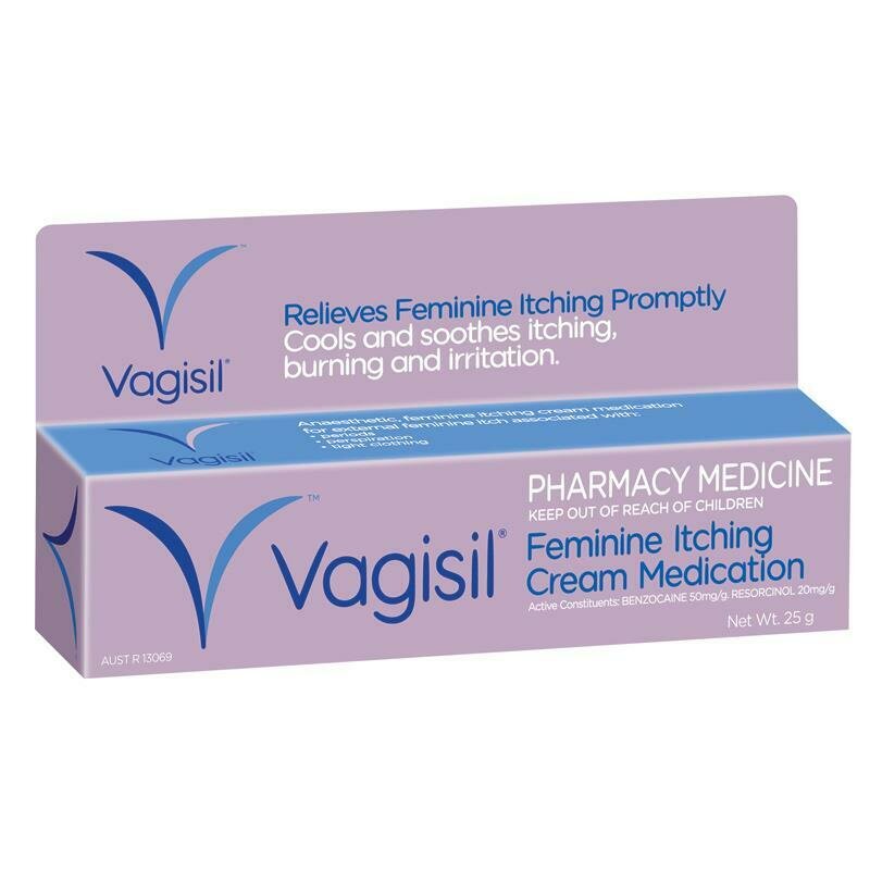 Vagisil Feminine Itch Cream 25g ozhealthexperts