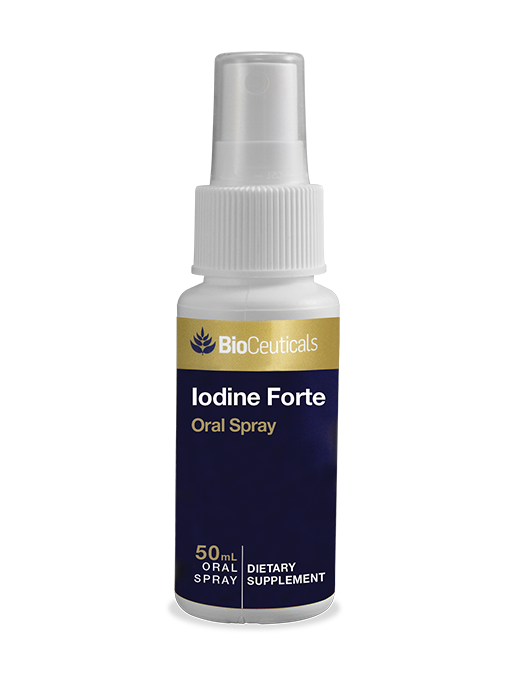 Bioceuticals IODINE Forte Liquid spray- Thyroid support - OzHealthExperts