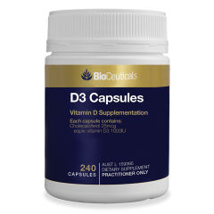 2 × Bioceuticals VITAMIN D3 240 Soft Gels 1000 IU   OzHealthExperts