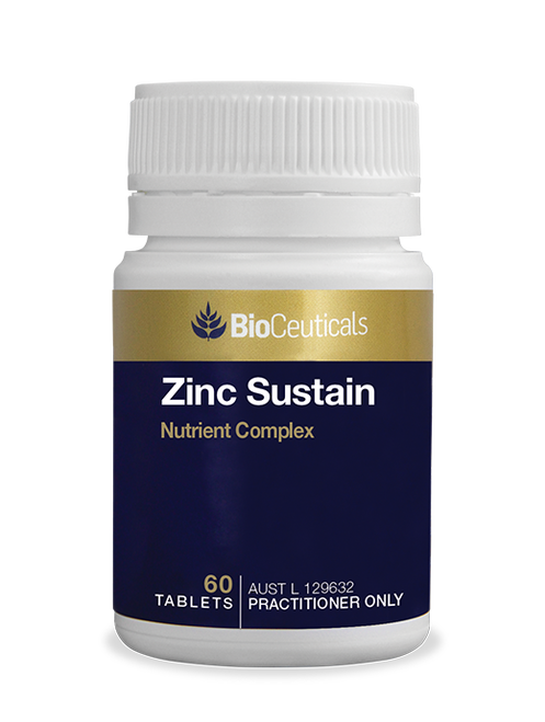 Bioceuticals Zinc Sustain 60 tablets - OzHealthExperts