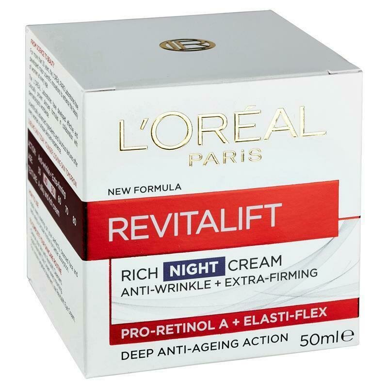 Loreal REVITALIFT 50ml Night Cream Deep Anti-Ageing wrinkle OzHealthExperts