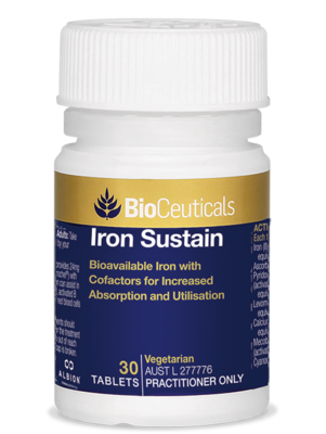 Bioceuticals iron suatain 30 tabs ozhealthexperts Bioceuticals iron suatain 30 tabs ozhealthexperts