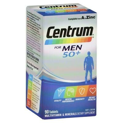 2 × Centrum For Men 90 Tablets OzHealthExperts