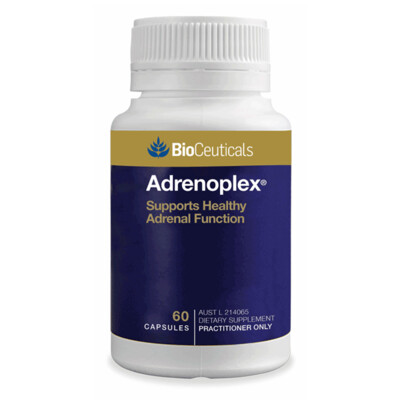 Bioceuticals Adrenoplex  (HEALTHY ADRENAL FUNCTION SUPPORT) 60 capsules - OzHealthExperts