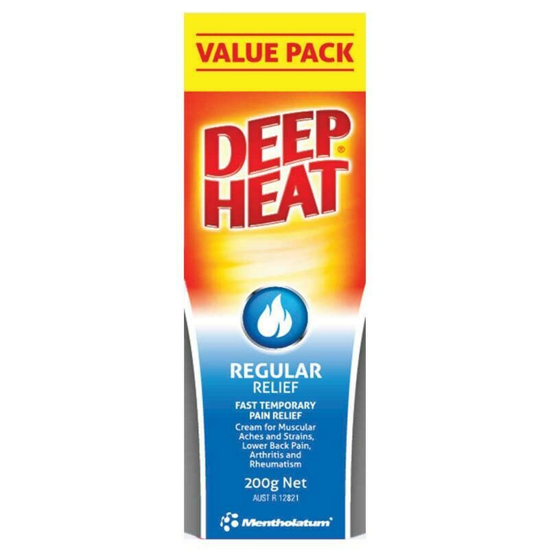 2× DEEP HEAT REGULAR  value pack 200g - OzHealthExperts