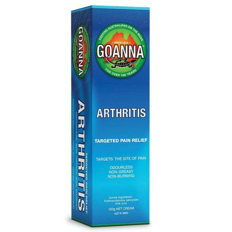 BEST PRICE! 2 ×  GOANNA ARTHRITIS CREAM 100G  - OzHealthExperts