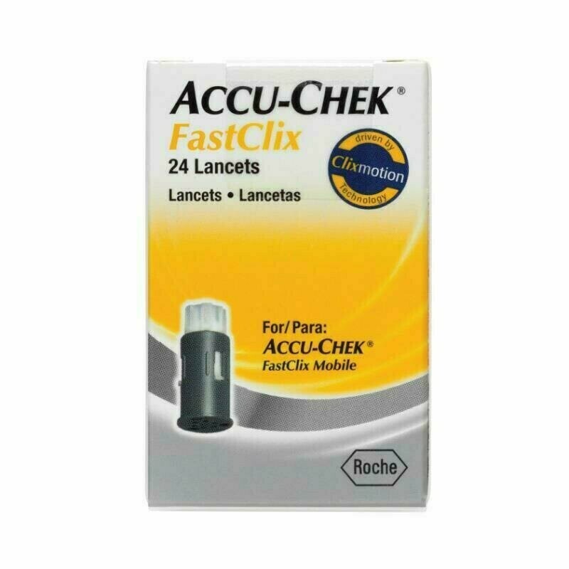 2 × Accu-Chek FastClix Lancests 24 ozhealthexperts