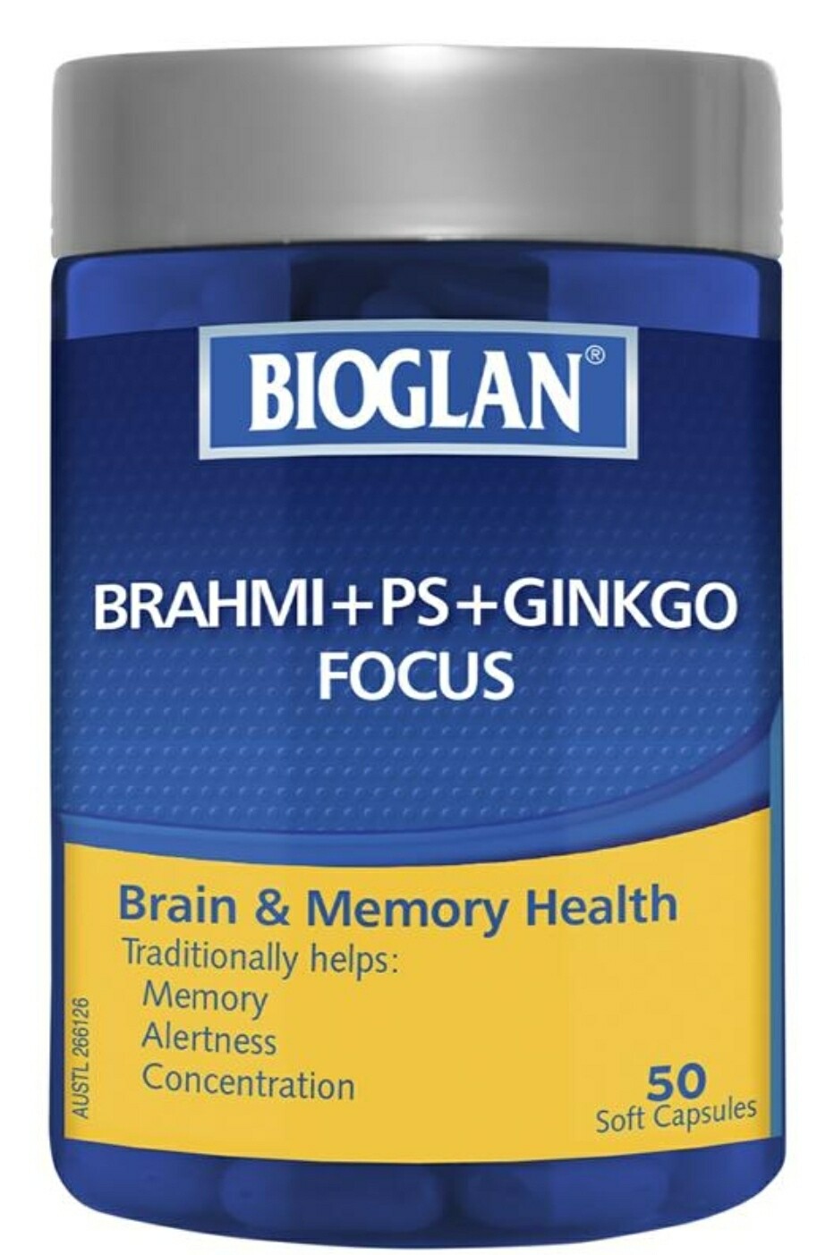 Bioglan Brahmi + PS + Ginkgo Focus 50 Capsules
OzHealthExperts