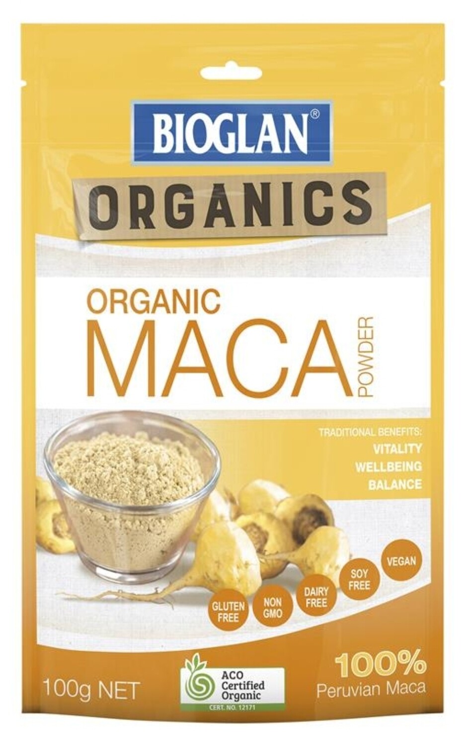 Bioglan Organic Maca Powder 100g stamina enhancer ozhealthexperts