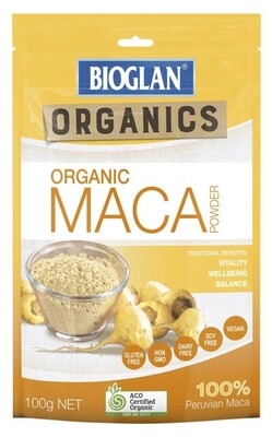 Bioglan Organic Maca Powder 100g stamina enhancer ozhealthexperts