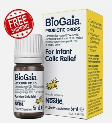 BioGaia Probiotic Drops for Infant Colic Relief 5ml ozhealthexperts 