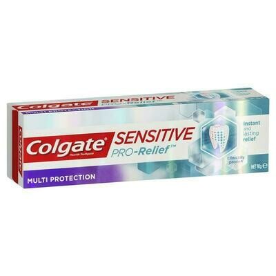 2 x Colgate Toothpaste Sensitive Pro Relief Enamel multi protect 110g OzHealthExperts