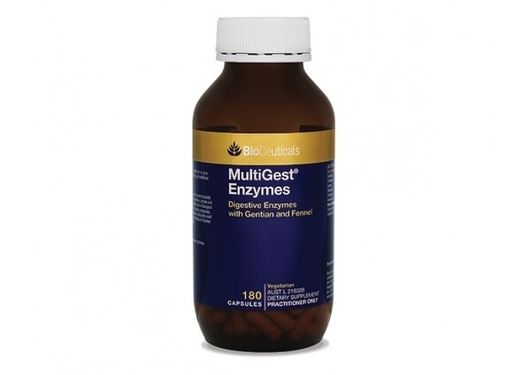 Bioceuticals MultiGest® Enzymes 180 capsules - OzHealthExperts