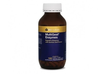 Bioceuticals MultiGest® Enzymes 180 capsules - OzHealthExperts