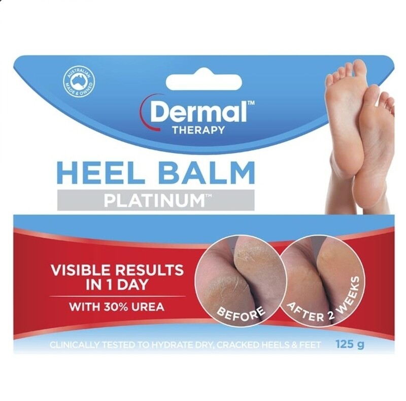 2 × Dermal Therapy Heel Balm Platinum 125g
ozhealthexperts