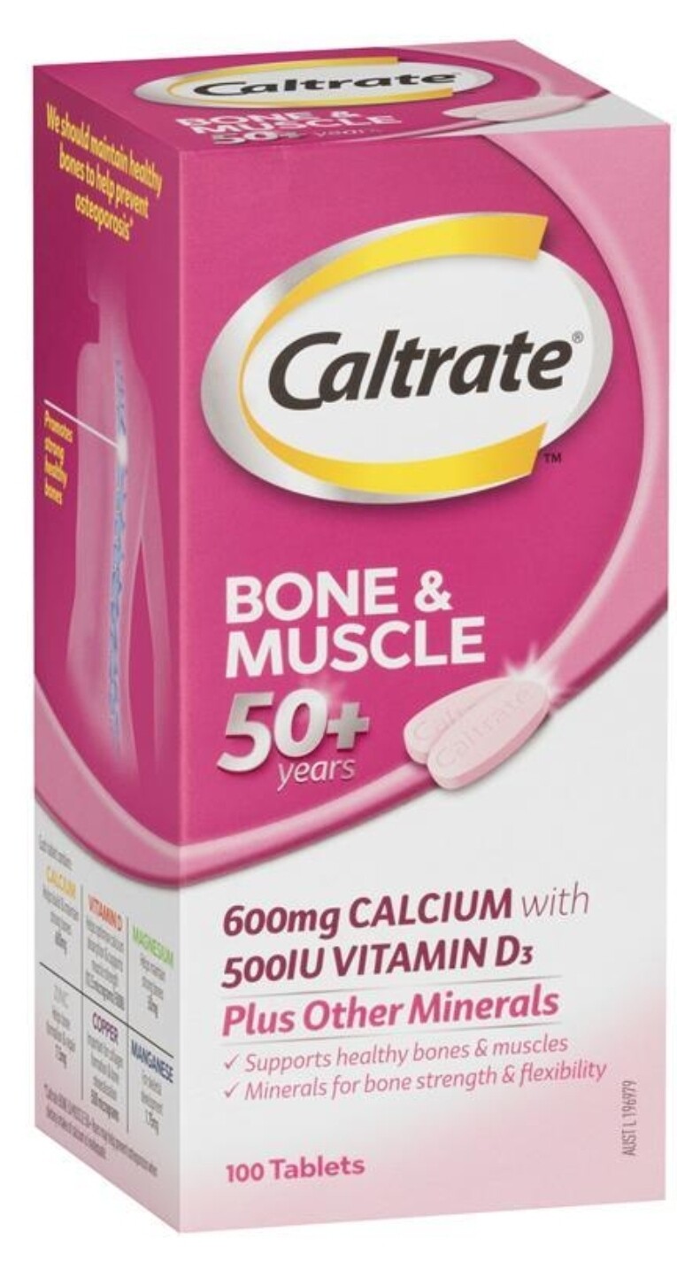 Caltrate Bone & Muscle 50+ 100 Tablets
ozhealthexperts
