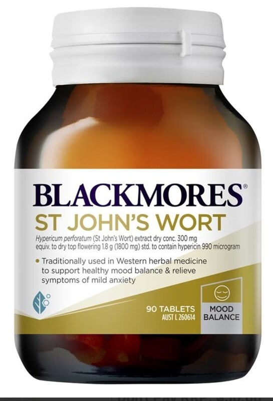 Blackmores Hyperiforte St John's Wort 1800mg 90 Tablets ozhealthexperts