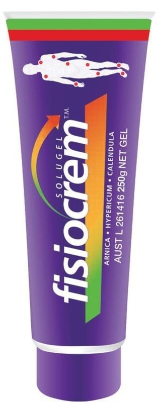  Fisiocrem SOLUGEL 250g muscle joint relief arnica OzHealthExperts