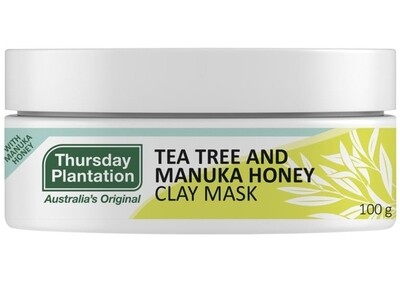 Thursday Plantation TEA TREE MANUKA HONEY CLAY MASK 100G OzHealthExperts