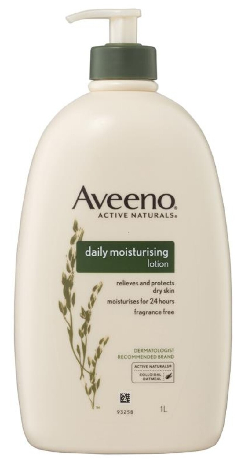 Aveeno Active Naturals Daily Moisturising Fragrance Free Body Lotion 1 Litre
ozhealthexperts