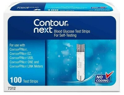 Contour Next 100 test strips OzHeAlthExperts