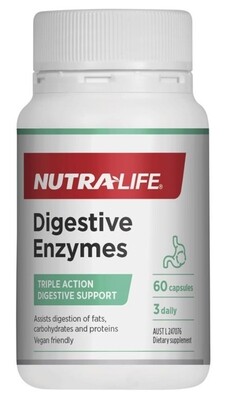 Nutra-Life Digestive Enzymes 60 Capsules
ozhealthexperts