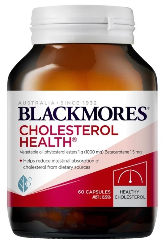 Blackmores Cholesterol Health 60 Capsules
ozhealthexperts