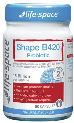 Life Space Shape B420 Probiotic 60 Capsules
ozhealthexperts