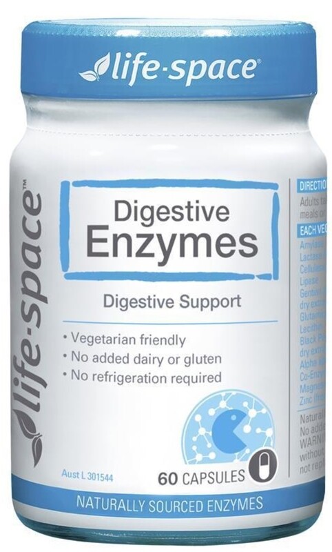 Life Space Digestive Enzymes 60 Capsules  OzHealthExperts