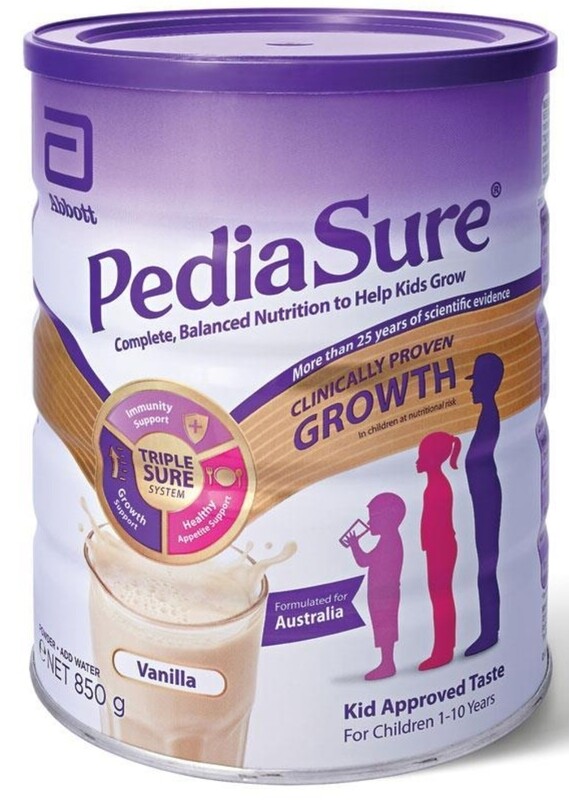 PediaSure Vanilla 850g ozhealthexperts