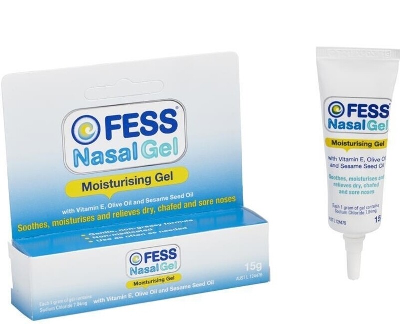 2 × Fess Nasal Gel 15g ozhealthexperts