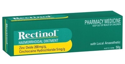 Rectinol Ointment 50g ozhealthexperts