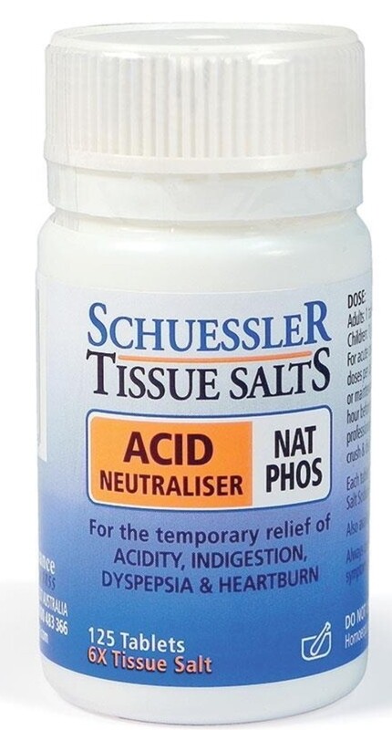 Martin & Pleasance Tissue Salts Nat Phos Acid Neutraliser ozhealthexperts