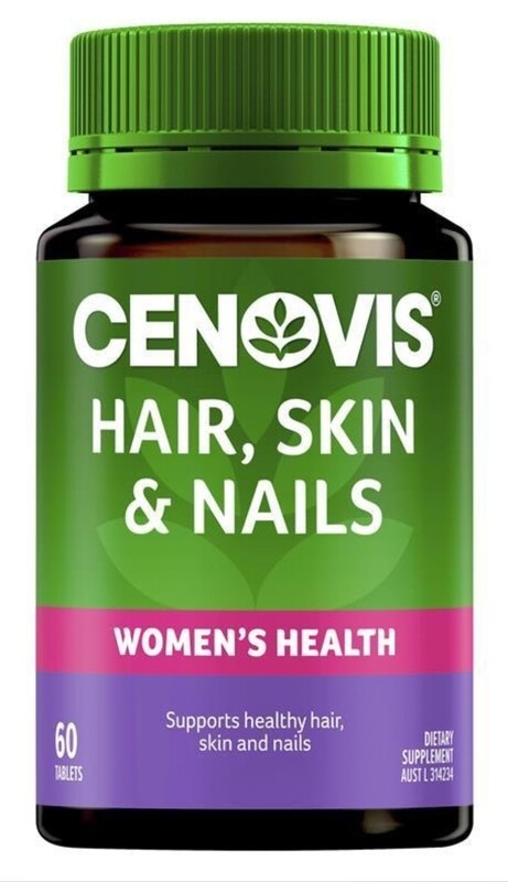 Cenovis Hair Skin and Nails 60 Tablets ozhealthexperts