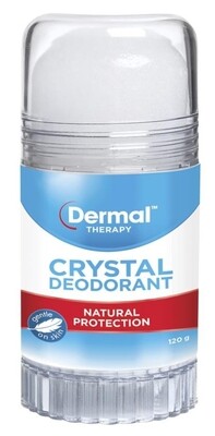 2 × Dermal Therapy Crystal Deodorant Stick 120g ozhealthexperts
