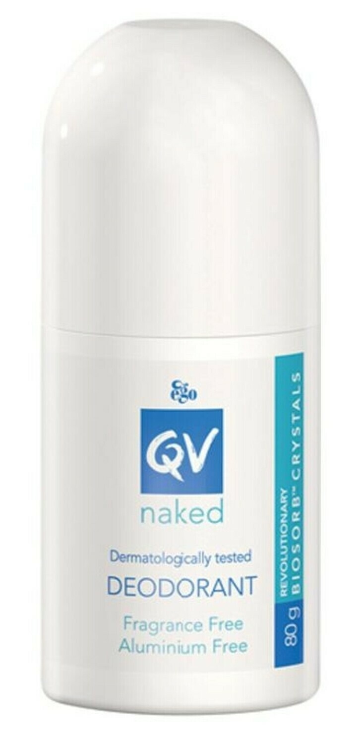 3 × Ego QV Naked Deodorant Roll On 80g
ozhealthexperts