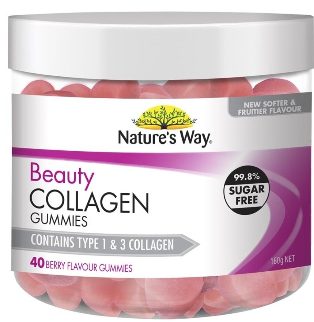 Nature's Way Beauty Collagen 40 Gummies ozhealthexperts