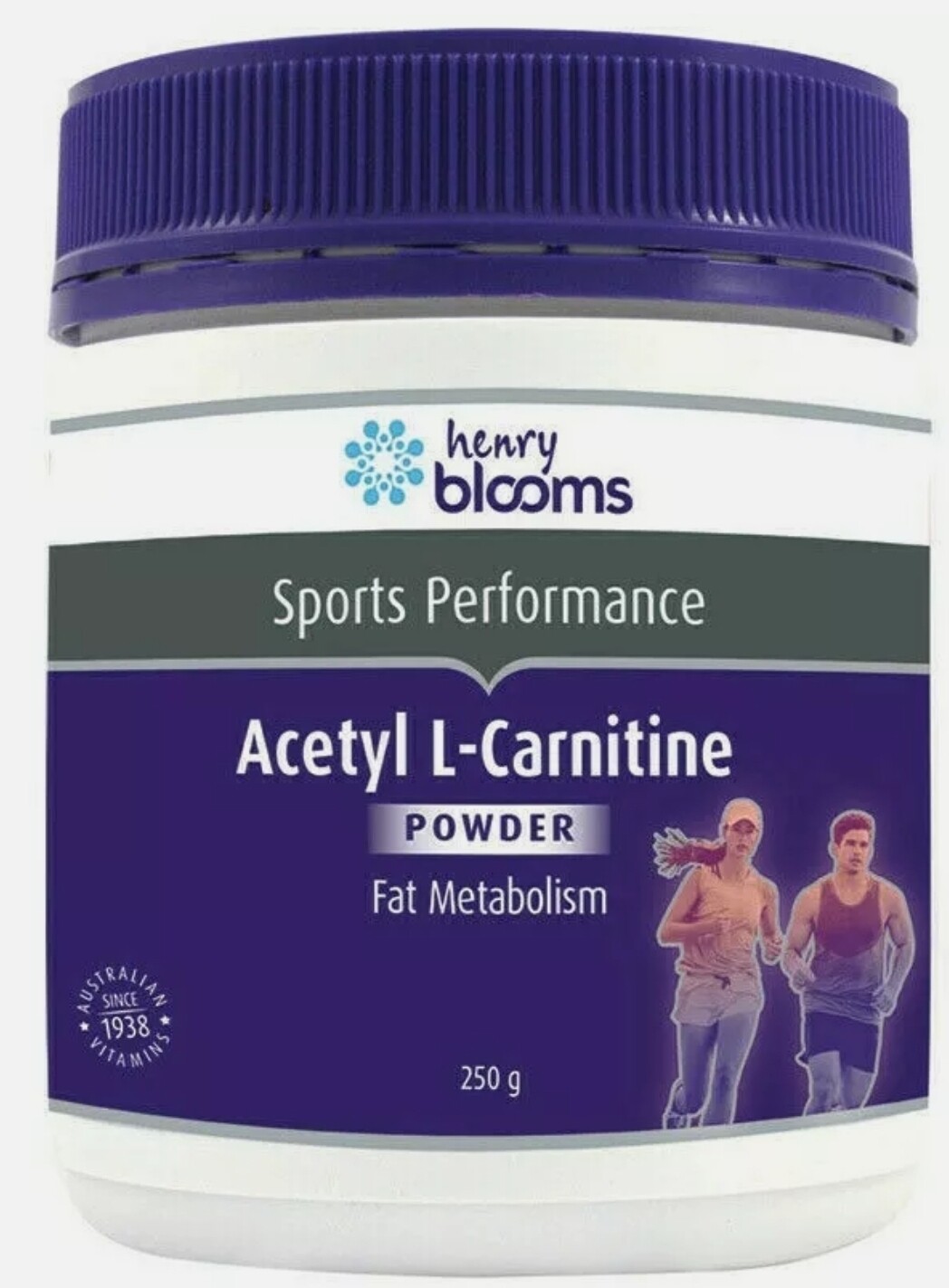 HENRY BLOOMS ACETYL L-CARNITINE 250G POWDER  ozhealthexperts