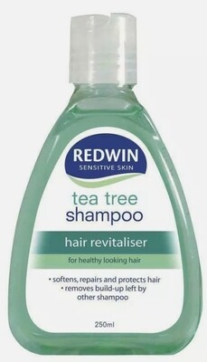 3 × Redwin Tea Tree Shampoo 250ml ozhealthexperts