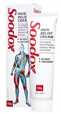 Soodox Pain Relief Cream 100g
 ozhealthexperts