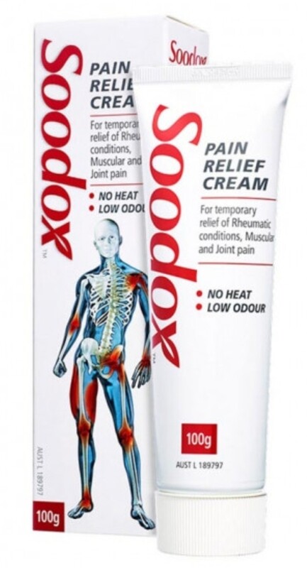 Soodox Pain Relief Cream 100g
 ozhealthexperts