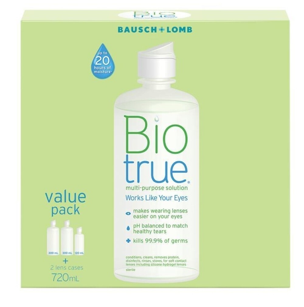 Biotrue Value Pack 720mL ozhealthexperts