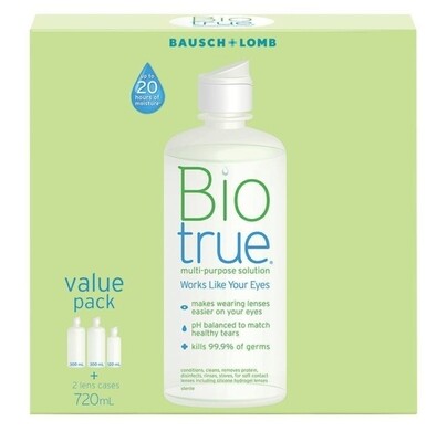 Biotrue Value Pack 720mL ozhealthexperts