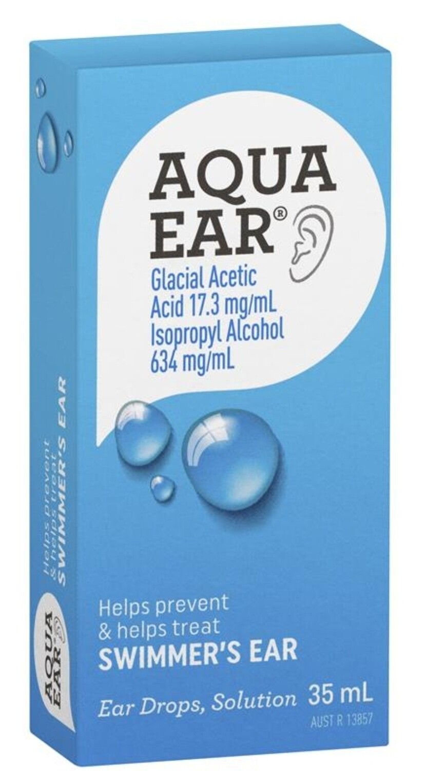 2 × Aquaear Ear Drops 35mL
ozhealthexperts