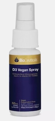 Bioceuticals D3 Vegan Spray 50ml OzHealthExperts