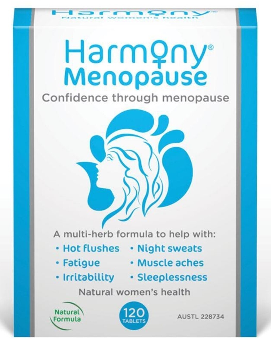 Harmony Menopause 120 Tablets
ozhealthexperts