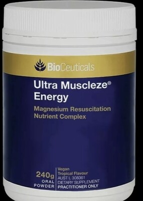 2 x Bioceuticals Ultra Muscleze Energy 240 ( FREE POSTAGE ) OzHealthExperts